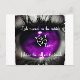 lupus eye22.jpg postcard