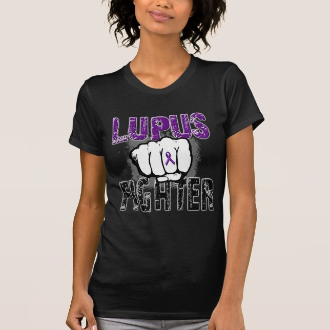 Lupus Fighter with Fist T-Shirt (Front)