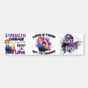 Lupus is Tough... But i'm Tougher Bumper Sticker