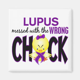 Lupus Messed With The Wrong Chick Magnet