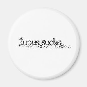 Lupus Sucks Magnet