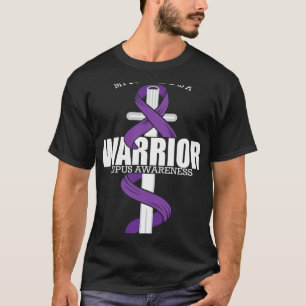 Lupus Warrior Boyfriend Lupus Awareness T-Shirt