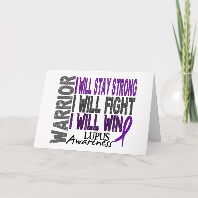 Lupus Warrior Card (Front)