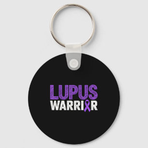 Lupus warrior fighter survivor sle awareness key ring