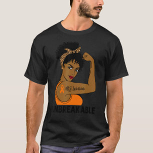 Lupus Warrior Strong Black Women Unbreakable Aware T-Shirt