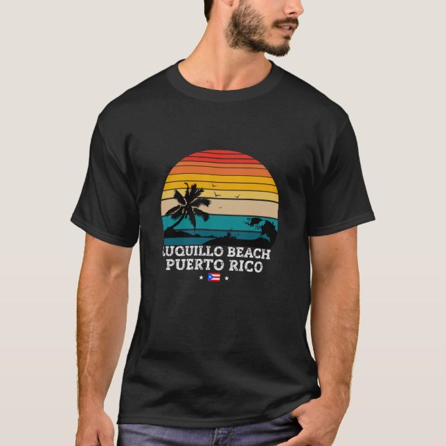 LUQUILLO BEACH PUERTO RICO T-Shirt (Front)
