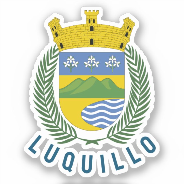 Luquillo coat of arms - Puerto Rico (Front)