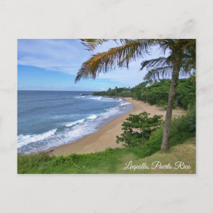 Luquillo, Puerto Rico - Hidden Waves Postcard