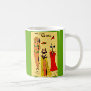 Lura Favourite of Vultan paper doll Flash Gordon Coffee Mug