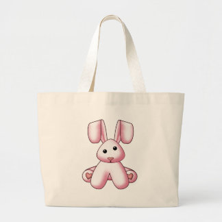 Lura's Stuffed Bunny 4 Large Tote Bag