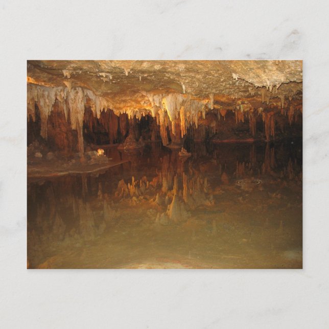 Luray Caverns, Reflection Pool Postcard (Front)