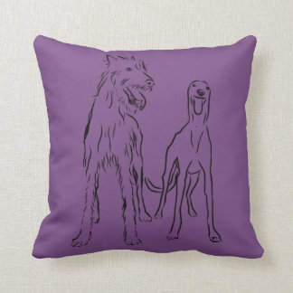 Lurcher and Co Cushion