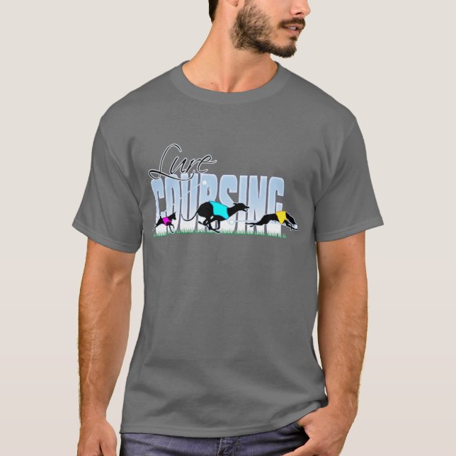 Lure Coursing Dogs T-Shirt (Front)