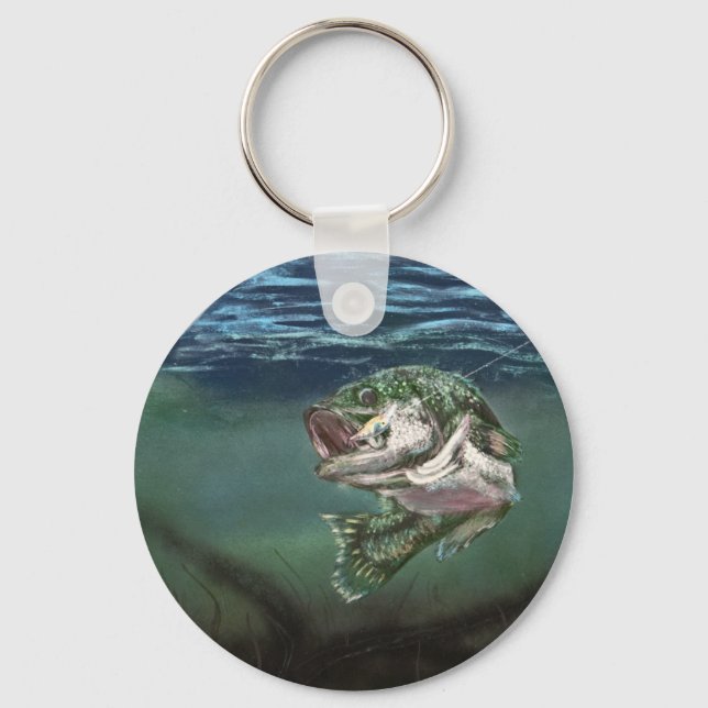 Lured In Key Ring (Front)