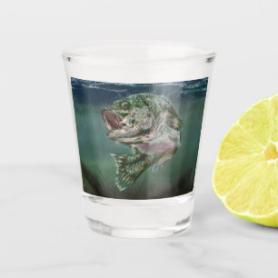 Lured In Shot Glass