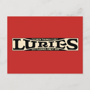 Luries - Brattleboro's Finest Shop Postcard