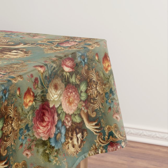 Lurking in Luxury – Gothic Medium Pattern Tablecloth (In Situ)