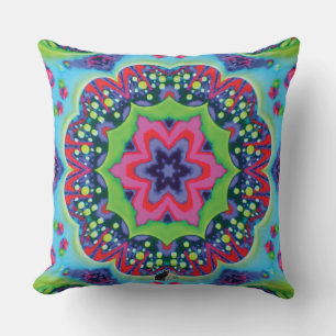 Luscious Kaleidoscope Pillow