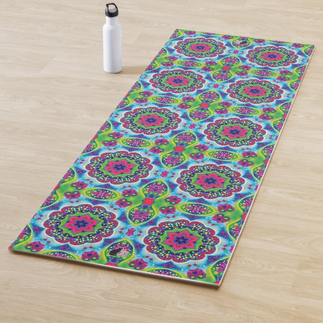 Luscious Kaleids Yoga Mat (In Situ)