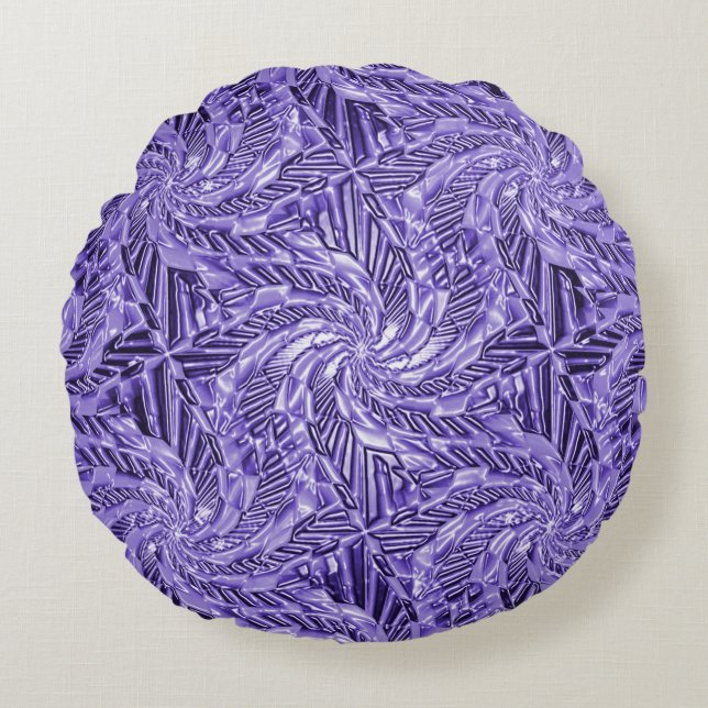Luscious Lavender.... Round Cushion (Front)