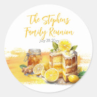 Luscious Lemon Cake Ginger Tea Family Reunion
