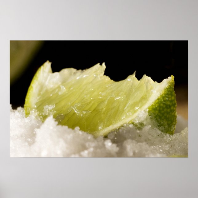 Luscious Lime Poster Print (Front)