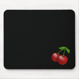 Luscious Retro Cherries Mouse Mat