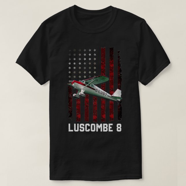 Luscombe 8 Luscombe 8a  T-Shirt (Design Front)