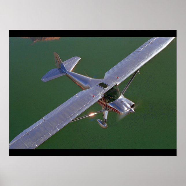 Luscombe, Model 8, 1948_Classic Aviation Poster (Front)