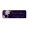 Lush Blossom | Dark Purple and Pink Rose Address