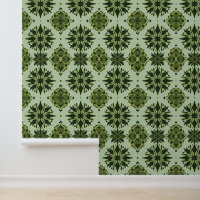 Lush Botanical Mandala Mosaic Pattern