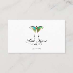 Lush Butterfly Logo Jewellery Designer Calling Card