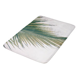 Lush Caribbean Palm 3 #palm#tropical Bath Mat
