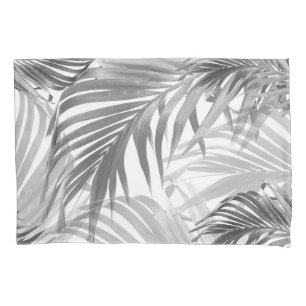 Lush Caribbean Palm Collage #1 #tropical #wall Pillowcase