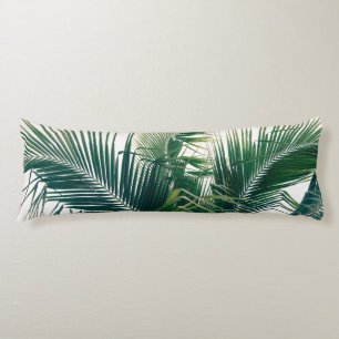Lush Caribbean Palms 13 #palms#tropical Body Cushion