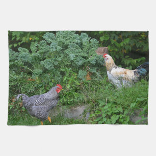 Lush Chicken Kitchen Towel