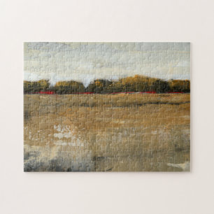 Lush Green Countryside Landscape Jigsaw Puzzle