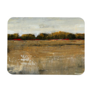 Lush Green Countryside Landscape Magnet