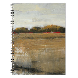 Lush Green Countryside Landscape Notebook