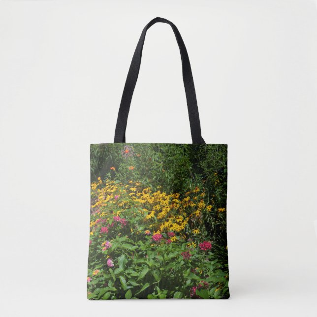 Lush Green Garden Tote Bag (Front)