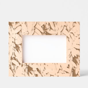 Lush Green Leaves Pattern – Nature Botanical  Etched Frames
