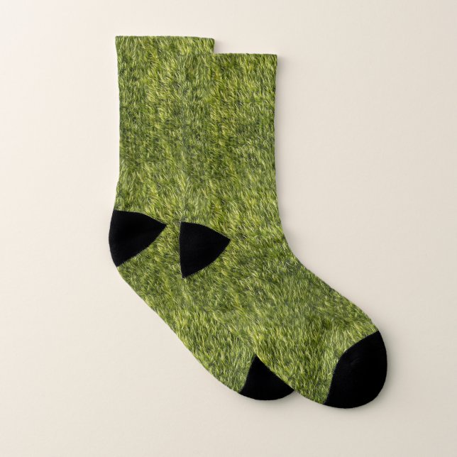 Lush Green Moss Socks (Pair)