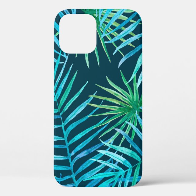 Lush greenery of tropical plants from jungle seaml Case-Mate iPhone case (Back)