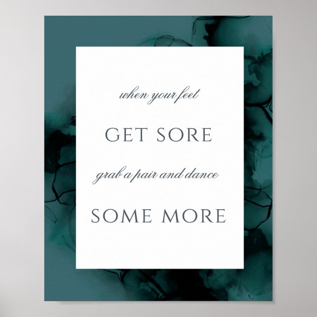 Lush Ink flip flop wedding sign (Front)