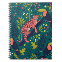  Lush Jungle Animal Pattern