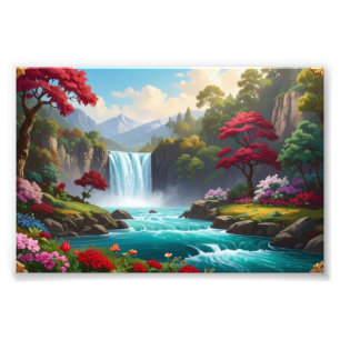 Lush" "Nature Fantasy Art Print