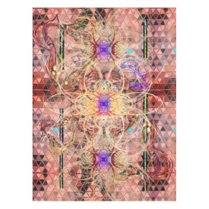 Lush Rusty Tangled Syberpunk Tablecloth