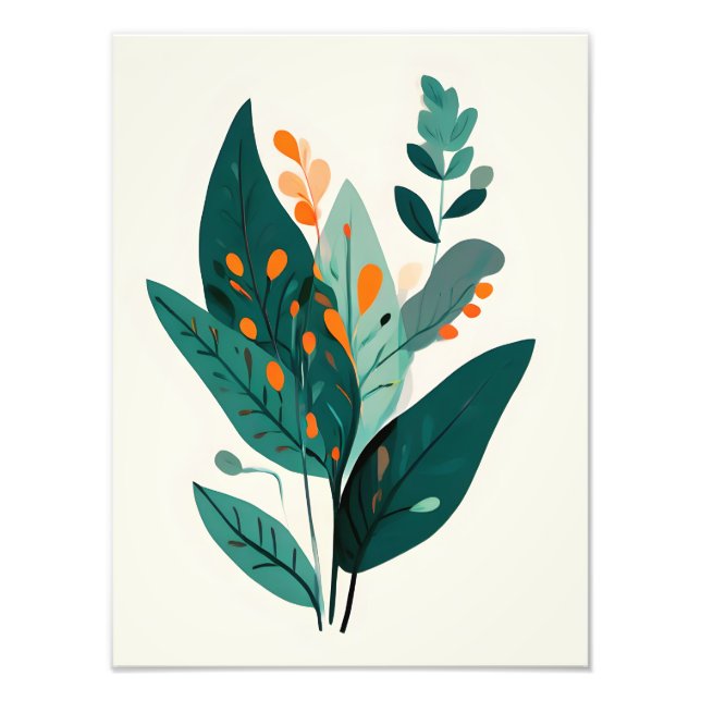 Lush Tropical Paradise Art Print (Front)