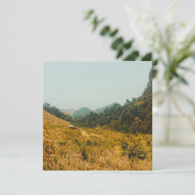 Lush valleys of Laos (Standing Front)