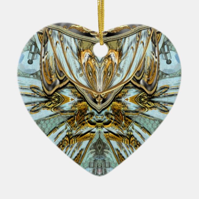 LushFlow Elegant Lady Ceramic Tree Decoration (Front)